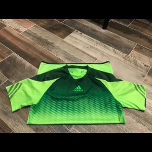 Adidas Adizero Climacool Lime Green Shirt Men's S